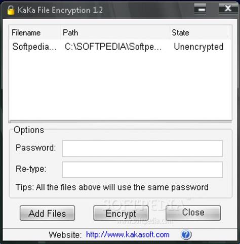 Speedcrypt File Encryption 1.0